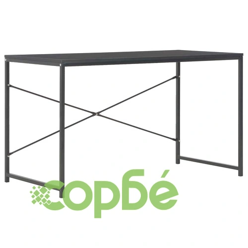 Компютърно бюро, черно, 120x60x70 см ➤ топ цена ➤ sorbe.bg