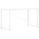 Компютърно бюро, бяло, 120x60x70 см