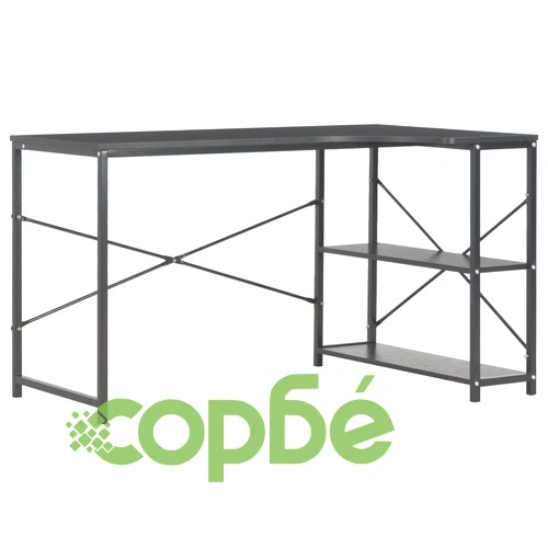 Компютърно бюро, черно, 120x72x70 см ➤ топ цена ➤ sorbe.bg