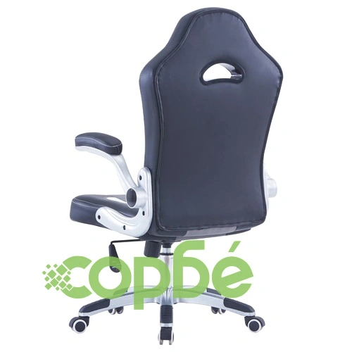 Геймърски стол, черен, изкуствена кожа ➤ топ цена ➤ sorbe.bg