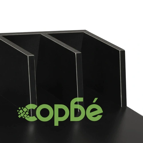 Бюро, черно, 80x50x84 см ➤ топ цена ➤ sorbe.bg