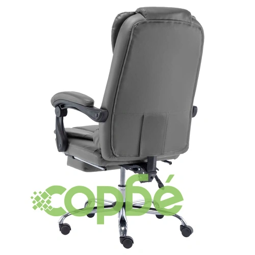 Офис стол, антрацит, изкуствена кожа ➤ топ цена ➤ sorbe.bg