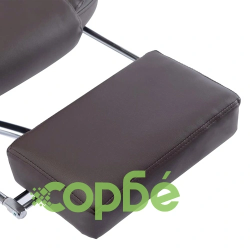 Масажен офис стол, кафяв, изкуствена кожа ➤ топ цена ➤ sorbe.bg