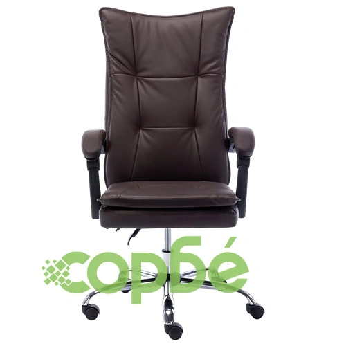 Офис стол, кафяв, изкуствена кожа ➤ топ цена ➤ sorbe.bg