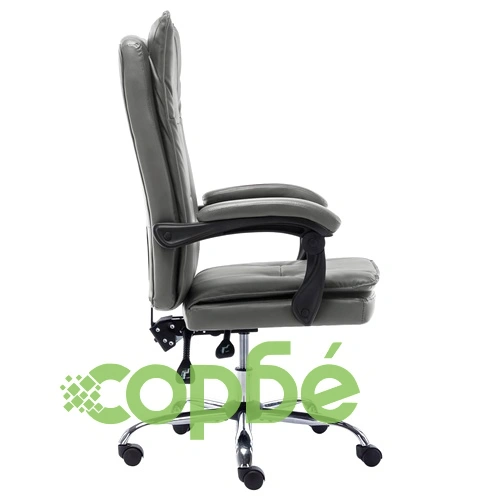 Офис стол, антрацит, изкуствена кожа ➤ топ цена ➤ sorbe.bg