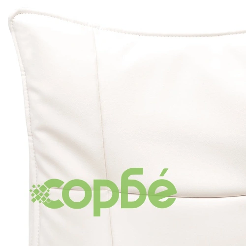 Офис стол, кремав, изкуствена кожа ➤ топ цена ➤ sorbe.bg