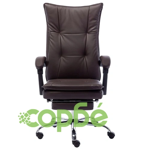 Офис стол, кафяв, изкуствена кожа ➤ топ цена ➤ sorbe.bg