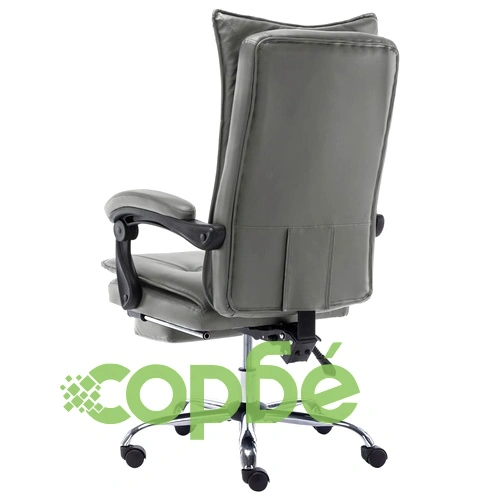 Офис стол, антрацит, изкуствена кожа ➤ топ цена ➤ sorbe.bg