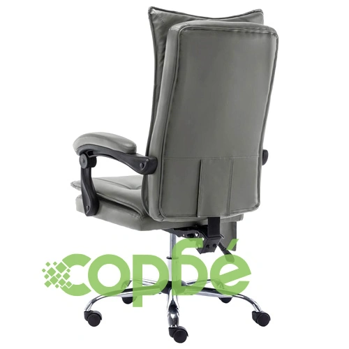 Масажен офис стол, антрацит, изкуствена кожа ➤ топ цена ➤ sorbe.bg