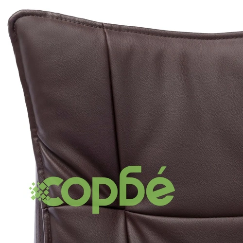 Масажен офис стол, кафяв, изкуствена кожа ➤ топ цена ➤ sorbe.bg