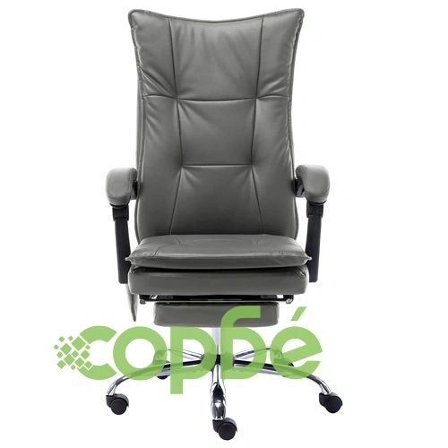 Масажен офис стол, антрацит, изкуствена кожа ➤ топ цена ➤ sorbe.bg