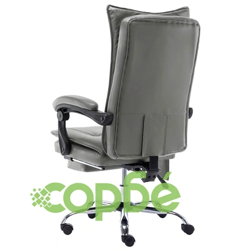 Масажен офис стол, антрацит, изкуствена кожа ➤ топ цена ➤ sorbe.bg