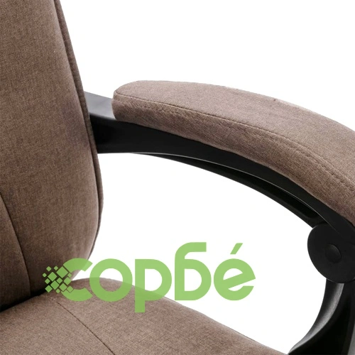 Офис стол, таупе, текстил ➤ топ цена ➤ sorbe.bg