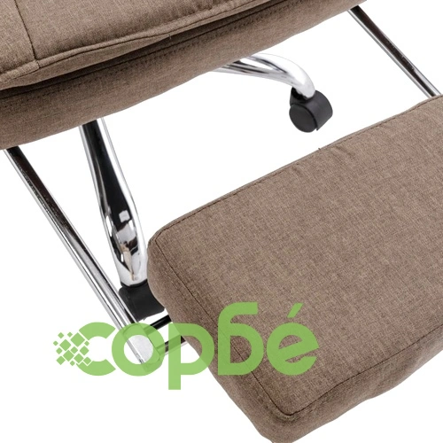 Офис стол, таупе, текстил ➤ топ цена ➤ sorbe.bg