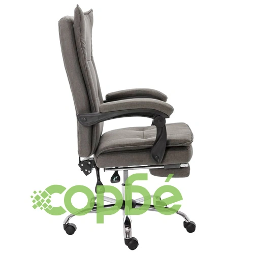 Офис стол, сив, текстил ➤ топ цена ➤ sorbe.bg