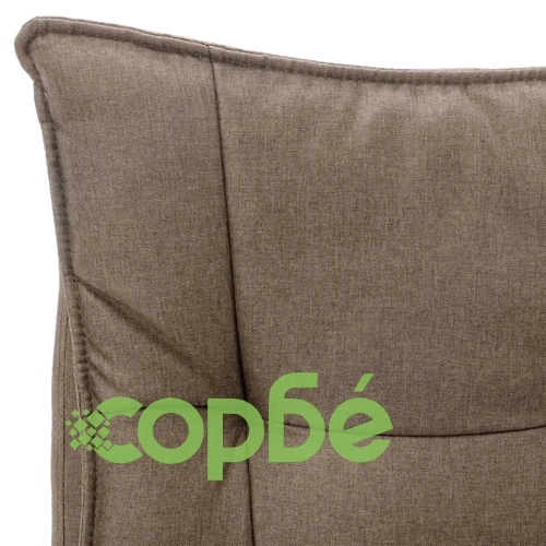 Масажен офис стол, таупе, текстил ➤ топ цена ➤ sorbe.bg