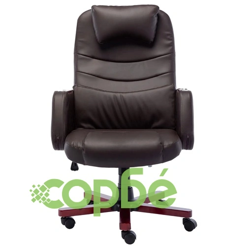 Офис стол, кафяв, изкуствена кожа ➤ топ цена ➤ sorbe.bg