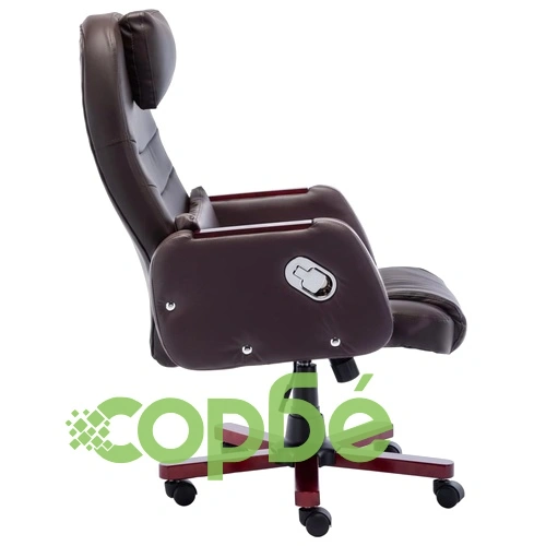 Офис стол, кафяв, изкуствена кожа ➤ топ цена ➤ sorbe.bg