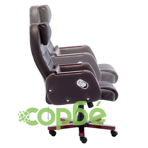 Офис стол, кафяв, изкуствена кожа ➤ топ цена ➤ sorbe.bg