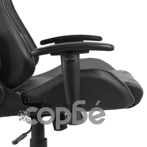 Въртящ геймърски стол, сив, PVC ➤ топ цена ➤ sorbe.bg