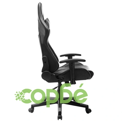 Геймърски стол, черно и сиво, изкуствена кожа ➤ топ цена ➤ sorbe.bg