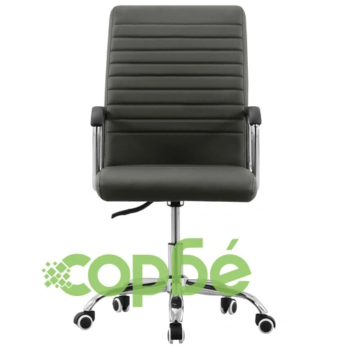 Въртящ се офис стол, антрацит, текстил ➤ топ цена ➤ sorbe.bg