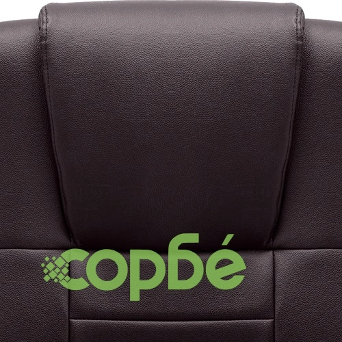 Офис стол, кафяв, естествена кожа ➤ топ цена ➤ sorbe.bg