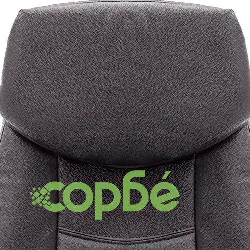 Офис стол, кафяв, естествена кожа ➤ топ цена ➤ sorbe.bg