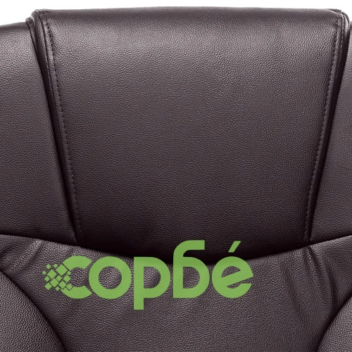 Офис стол, кафяв, естествена кожа ➤ топ цена ➤ sorbe.bg