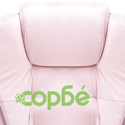 Офис стол, розов, кадифе ➤ топ цена ➤ sorbe.bg