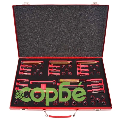 Комплект за ремонт резба подгревни свещи 63 части M8 M9 M10 M12 ➤ топ цена ➤ sorbe.bg