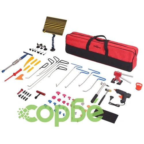 Комплект за поправка на вдлъбнатини без боя, 80 части, стомана ➤ топ цена ➤ sorbe.bg