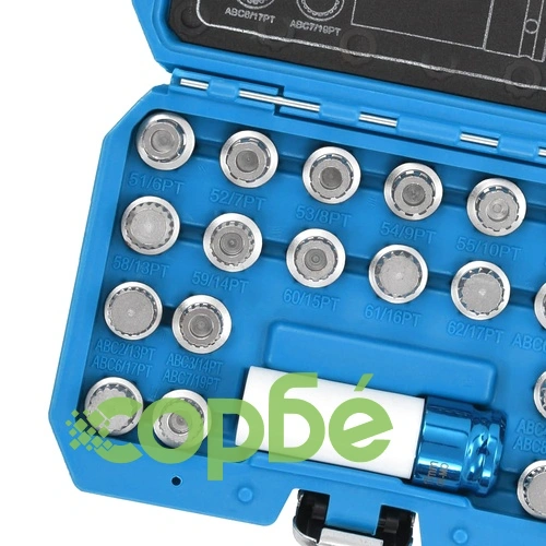 Комплект за развиване на секретни болтове за VAG, 23 части ➤ топ цена ➤ sorbe.bg