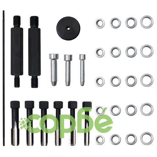 Комплект за ремонт резба подгревни свещи 33 части M8 M8 M10 M12 ➤ топ цена ➤ sorbe.bg