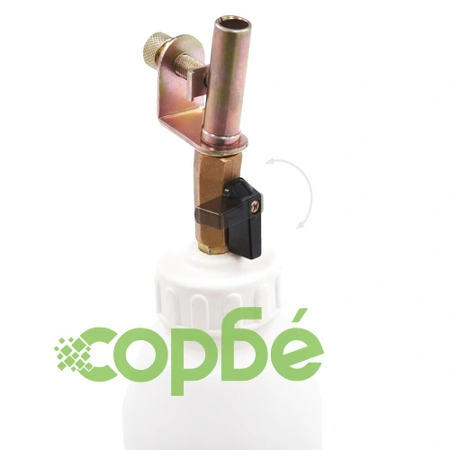 Пневматичен обезвъздушител за спирачна система с бутилка 2 л ➤ топ цена ➤ sorbe.bg