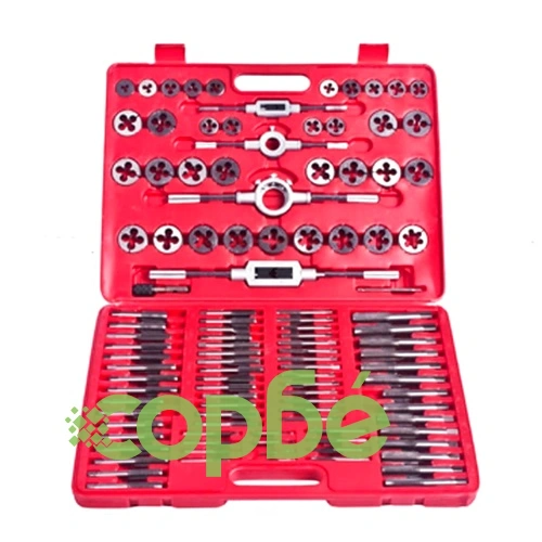 Комплект метчици и плашки, 111 части ➤ топ цена ➤ sorbe.bg