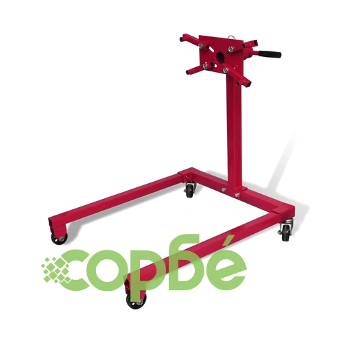 Стойка за двигател 570 кг, червена ➤ топ цена ➤ sorbe.bg