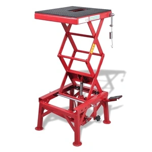 Подемник за мотори, 150 кг, червен