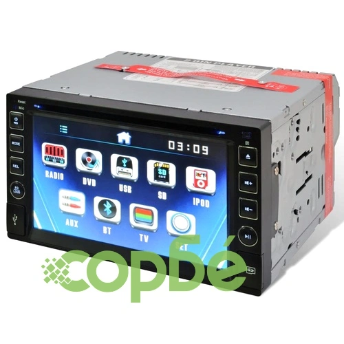 Стерео с-ма за автомобили с радио и DVD плейър, 6,2-инчов HD дисплей ➤ топ цена ➤ sorbe.bg
