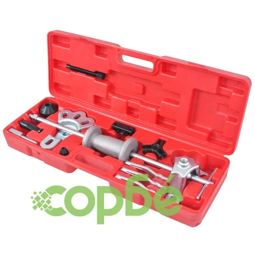 Комплект плъзгащ се чук с 9 приставки, 17 части ➤ топ цена ➤ sorbe.bg