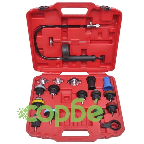 Комплект от 18 части за проверяване херметичността на радиатора ➤ топ цена ➤ sorbe.bg