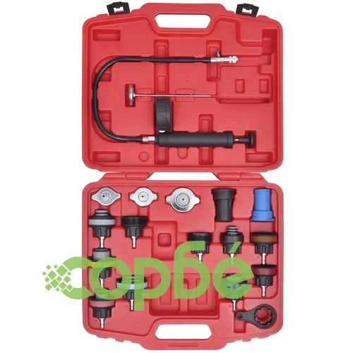 Комплект от 18 части за проверяване херметичността на радиатора ➤ топ цена ➤ sorbe.bg