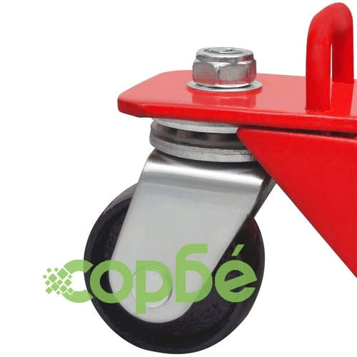 Червен хидравличен крик за мотор/АТВ, 680 кг ➤ топ цена ➤ sorbe.bg