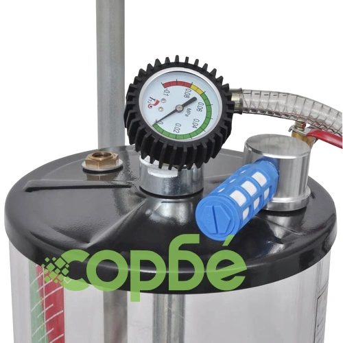 Колектор за отработени масла, 70 л, стомана, червен ➤ топ цена ➤ sorbe.bg