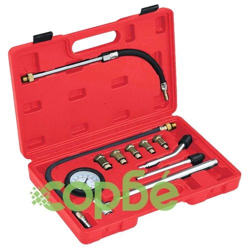 Тестер за компресия на бензинов двигател , 12 части ➤ топ цена ➤ sorbe.bg