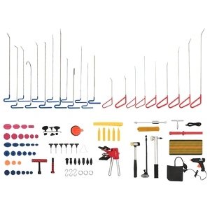 Комплект за поправка на вдлъбнатини на кола без боя, 89 части