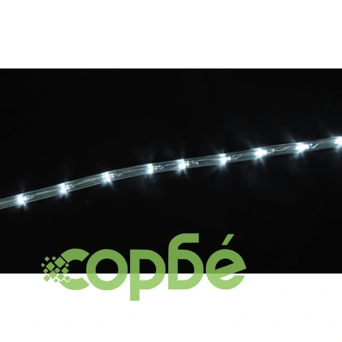 Светещ маркуч 600 LED светлини, 25 м, водоустойчив, бял ➤ топ цена ➤ sorbe.bg