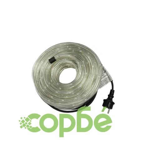 Светещ маркуч 600 LED светлини, 25 м, водоустойчив, червен ➤ топ цена ➤ sorbe.bg