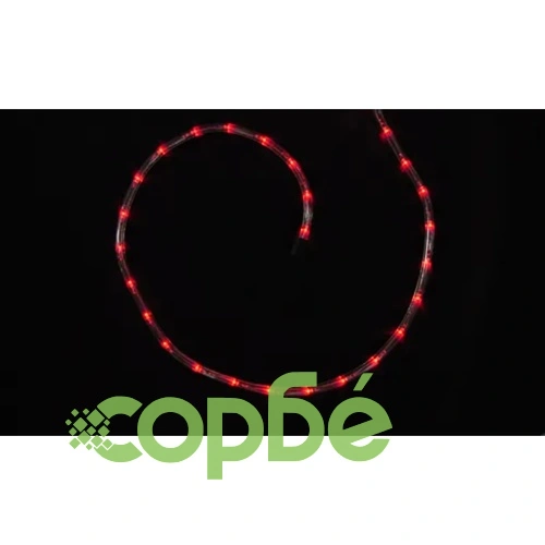 Светещ маркуч 600 LED светлини, 25 м, водоустойчив, червен ➤ топ цена ➤ sorbe.bg