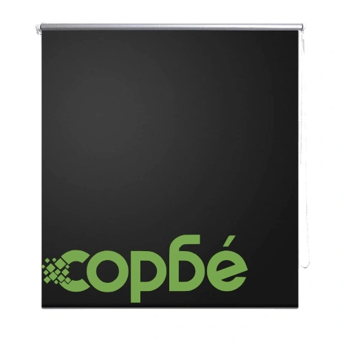Руло щора 100 х 230 см, цвят черен ➤ топ цена ➤ sorbe.bg
